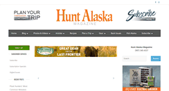 Desktop Screenshot of huntalaskamagazine.com